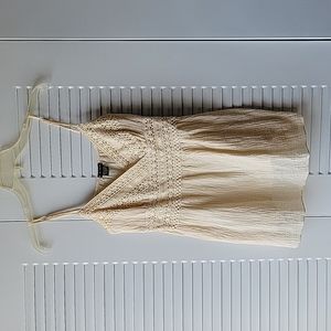 FANG cotton spaghetti straps Top